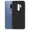 Samsung Galaxy S9+ Flexibelt Matt Silikonskal - Svart