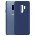 Samsung Galaxy S9+ Flexibelt Matt Silikonskal - Mörkblå