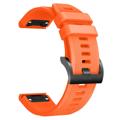 Silikonrem - Garmin Fenix 6 GPS/6 Pro GPS/5/5 Plus - Orange