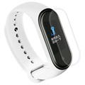 Xiaomi Mi Band 4 Silikon Wristband & TPU Skärmskydd - Vit
