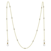 Enkel kedjerem för glasögon