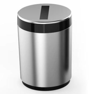 Smart Infraröd Bilaska med Automatisk Öppning/Stängning och LED-lampa - Silver