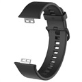 Huawei Watch Fit Soft Silikonrem - Svart