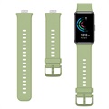 Huawei Watch Fit Soft Silikonrem - Grön