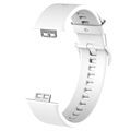 Huawei Watch Fit Soft Silikonrem - Vit