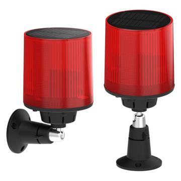 Solcellsdriven larmlampa N911L - 129dB djur- och inbrottsavvisare