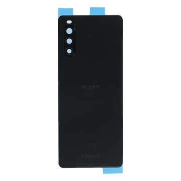 Sony Xperia 10 II Batterilucka A5019526A - Svart