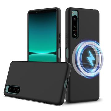 Sony Xperia 5 IV Liquid Silikonskal - MagSafe-kompatibelt - Svart