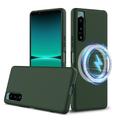 Sony Xperia 5 IV Liquid Silikonskal - MagSafe-kompatibelt - Mörk grön