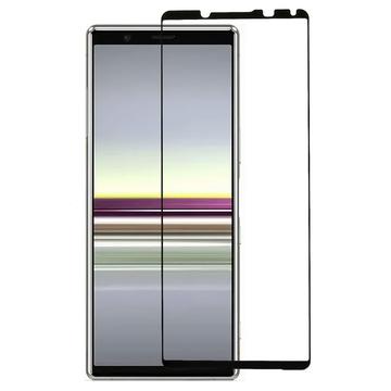 Sony Xperia 5 V Heltäckande Härdat Glas Skärmskydd - 9H - Svart Kant