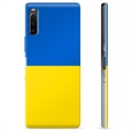 Sony Xperia L4 TPU-Skal Ukrainska Flaggan - Gul och ljusblå