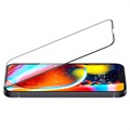 Spigen Glas.tR Slim iPhone 13/13 Pro Härdat Glas Skärmskydd - Svart