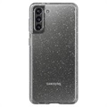 Spigen Liquid Crystal Glitter Samsung Galaxy S21 5G Skal - Genomskinlig