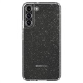Spigen Liquid Crystal Glitter Samsung Galaxy S22 5G Skal - Genomskinlig