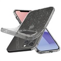 Spigen Liquid Crystal Glitter iPhone 12/12 Pro Skal - Genomskinlig