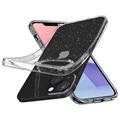 Spigen Liquid Crystal Glitter iPhone 13 TPU-skal - Genomskinlig