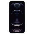 Spigen Mag Armor iPhone 12/12 Pro Hybrid Skal - Mattsvart