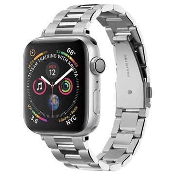 Spigen Modern Fit Apple Watch 7/SE/6/5/4/3/2/1 Armband - 41mm/40mm/38mm - Silver