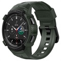 Spigen Rugged Armor Pro Samsung Galaxy Watch4 Classic TPU-skal - 46mm - Arme Grön