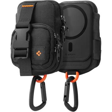 Spigen Snap Zip MagSafe väska / organiseringsfodral - Svart