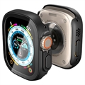 Spigen Thin Fit 360 Apple Watch Ultra/Ultra 2 Skal med Skärmskydd - 9H - 49mm - Svart