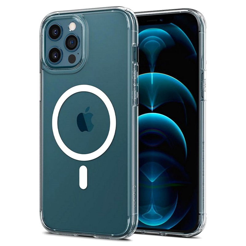 Spigen Ultra Hybrid Mag iPhone 12 Pro Max Skal Genomskinlig