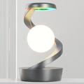 Spiral Levitation RGB nattlampa med trådlös laddningsplatta 15W - Svart
