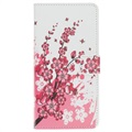 Style Series iPhone 11 Plånboksfodral - Rosa Blommor