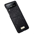 Sulada Celebrity Serie Samsung Galaxy Z Flip4 5G Hybridskal - Svart