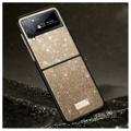 Sulada Celebrity Serie Samsung Galaxy Z Flip4 5G Hybridskal - Guld