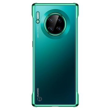 Sulada Plating Frameless Huawei Mate 30 Skal - Grön / Genomskinlig