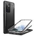Supcase Clayco Xenon Samsung Galaxy S21 Ultra 5G Hybrid Skal - Svart