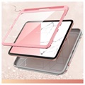 Supcase Cosmo iPad Mini (2021) Foliofodral - Rosa Marmor