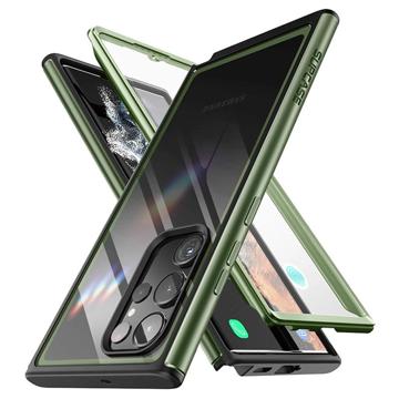 Supcase Unicorn Beetle Edge XT Samsung Galaxy S23 Ultra 5G Hybrid Skal - Grön