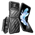 Supcase Unicorn Beetle Pro Samsung Galaxy Z Fold3 5G Hybrid Skal - Svart