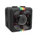 Super Mini Full HD Säkerhetskamera med Rörelsedetektor SQ11 - Svart