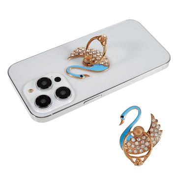 Swan Glitter Ringhållare för Smartphones
