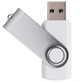 Flashminne USB 2.0 Typ A 480Mbps Swiveldesign - 16GB - Vit
