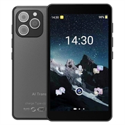 T22 AI-översättningsapparat med ChatGPT, 142 språk - 5.5" - Svart