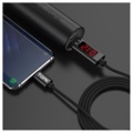 TOPK AC27 USB-C Data & Laddningskabel med LCD Display - 1m