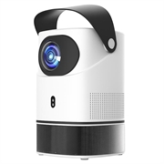TS-2 32GB 4K HD-videoprojektor med dolt infällbart fäste, Android OS & WiFi