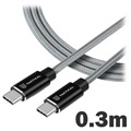 Tactical Fast Rope Laddningskabel - USB-C/USB-C