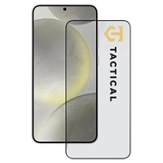 Samsung Galaxy S25+/S24+ Tactical Glass Shield 5D skärmskydd av härdat glas - svart kant