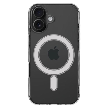 iPhone 17 Tactical MagForce Hybrid Skal - Genomskinlig