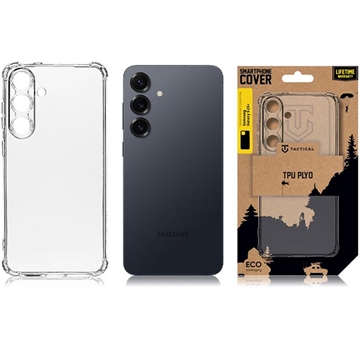 Samsung Galaxy S25+ Tactical Plyo TPU-skal - Genomskinlig