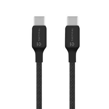 Tactical Stitch Thread USB-C-kabel - 0.3m, 60W - Svart