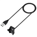 Tactical USB Laddningskabel - Honor Band 2/2 Pro/3/3 Pro/4/5 - 1m - Svart
