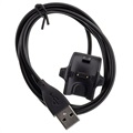 Tactical USB Laddningskabel - Honor Band 2/2 Pro/3/3 Pro/4/5 - 1m - Svart