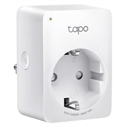 Tapo P110M Mini Smart Wi-Fi-kontakt - Matter-certifierad, 16A - Vit