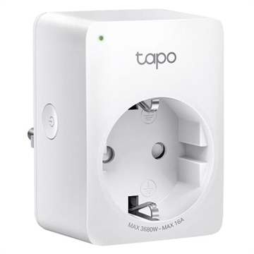 Tapo P110M Mini Smart Wi-Fi-kontakt - Matter-certifierad, 16A - Vit